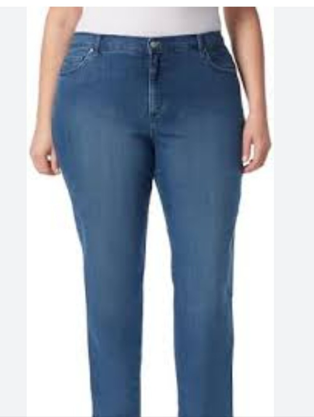 Gloria Vanderbilt Blue Denim Jeans with Purple Label Tag